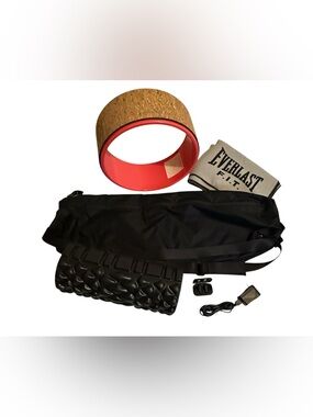 Lululemon Yoga Mat Bag | Wheel Set | Everlast Towel Skullcandy Earbuds Bundle